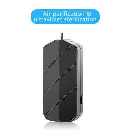 New mini portable hanging necklace air purifier UVC ultraviolet sterilizer negative ionizer portable purifier