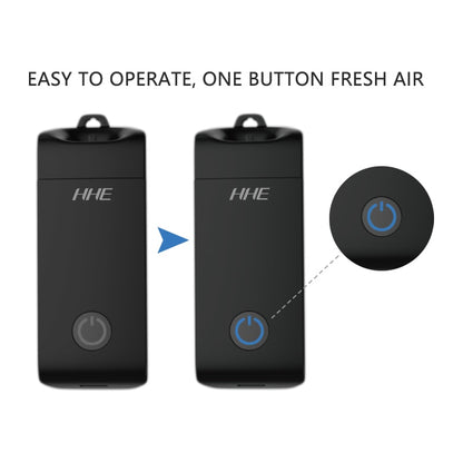 HHE Portable Air Purifier Air Freshener Ionizer Dust Cigarette Smoke Remover Negative Ionizer Necklace Mini Air Purification