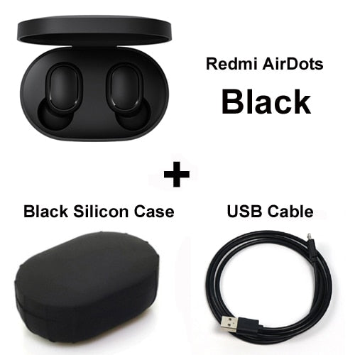Xiaomi Redmi Airdots Wireless earphone Voice control Bluetooth 5.0 Noise reduction Tap Control