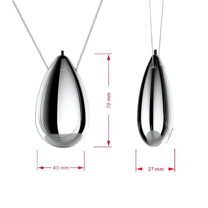 New customized necklace, hanging neck, portable air purifier, mini negative ionizer
