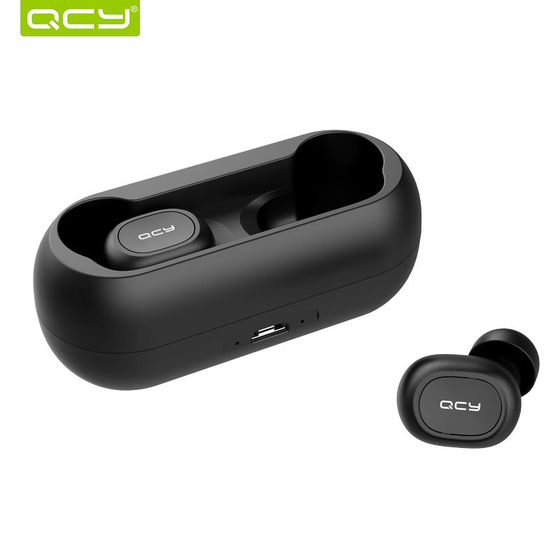 QCY qs1 TWS 5.0 Bluetooth headphone 3D stereo wireless earphone with dual microphone