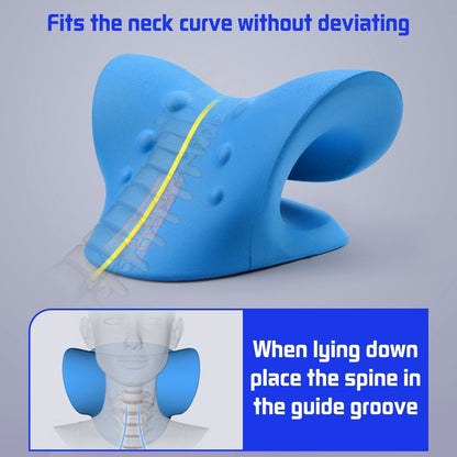 Cervical Neck Traction Device For Pain Relief Stretch Correction Spine And Shoulder Relaxer Stretcher Release Massage Pillow