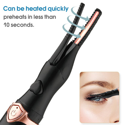Eyelash Brush Practical ABS Exquisite Eyelash Makeup Tools for Women Electric Eyelash Curler Eyelash Tool