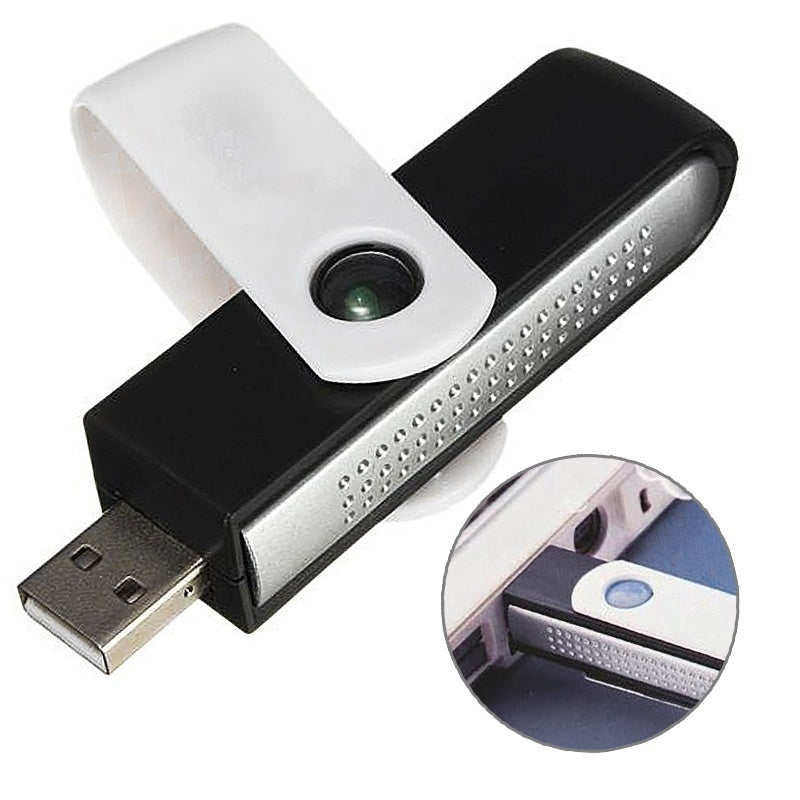 Portable Rotatable USB  Mini for Office Home Car Auto Fresh Ionic Air Purifier Ozone Oxygen Bar Anion Ionizer Cleaner