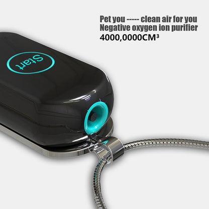 Portable Necklace Air Purifier Negative Ionizer Necklace