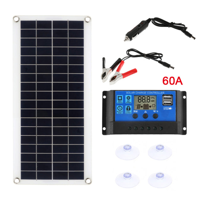 Solar Panel Solar Cell r Solar Panel for Phone RV Car  PAD Charger Outdoor Battery Supply