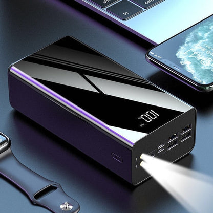 100000mAh Power Bank For USB Portable Charger External Battery Pack