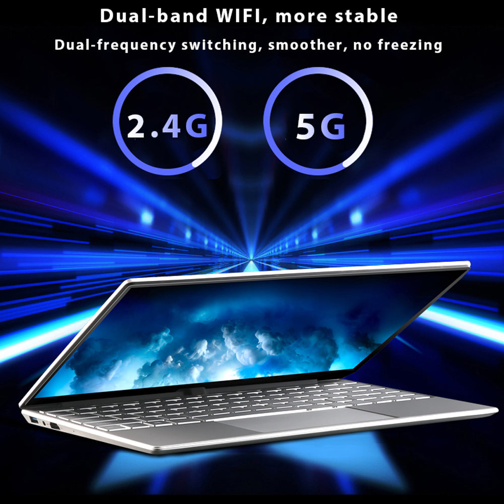 Ultrabook Gaming Laptop RAM 12GB Max Rom 2TB SSD Wifi  Bluetooth Intel Celeron  Metal