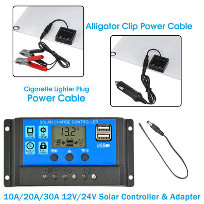Solar Panel Kit With USB Portable Solar Power Charge