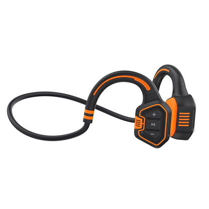 Waterproof Wireless Headphones Sport Swimming Running Earbud Hands-free With Mic